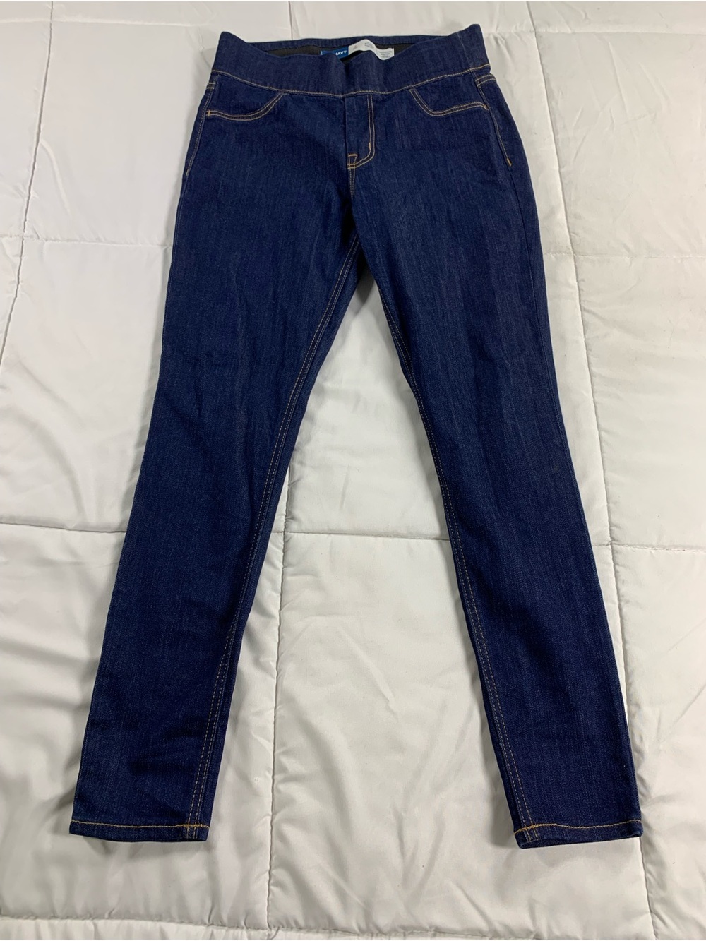 Preloved Old Navy MID-RISE ADJUSTABLE WAIST JEGGINGS size 4
